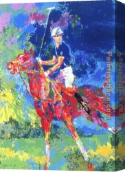 Prince Canvas Paintings - Prince Charles At Windsor by Leroy Neiman