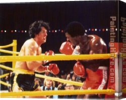 Allegory of May Triumph of Apollo Canvas Paintings - Rocky II vs. Apollo by Leroy Neiman