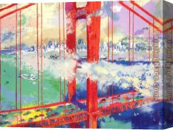 Francisco De Goya Canvas Paintings - San Francisco by Leroy Neiman