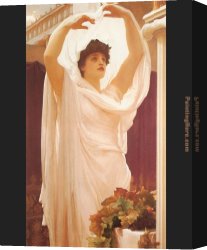 Lord Canvas Paintings - Invocation by Lord Frederick Leighton