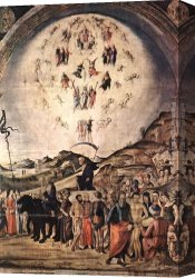 Allegory of May Triumph of Apollo Canvas Paintings - The Triumph of Death by Lorenzo Costa