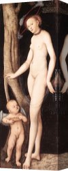 Venus Verticordia Canvas Paintings - Venus and Cupid with a Honeycomb by Lucas Cranach the Elder