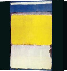 Mark Rothko Canvas Paintings - Number 10 by Mark Rothko