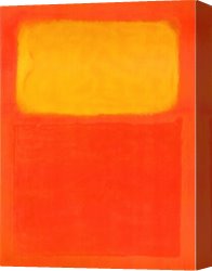 Marks Canvas Paintings - Orange and Yellow by Mark Rothko