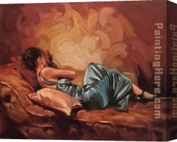 A Special Moment I Canvas Paintings - A Moment Of Tranquility by Mark Spain