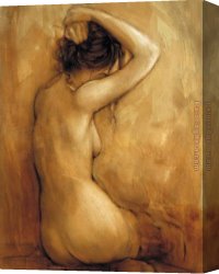 Marks Canvas Paintings - Contemplation by Mark Spain