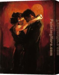 Marks Canvas Paintings - Dance I by Mark Spain