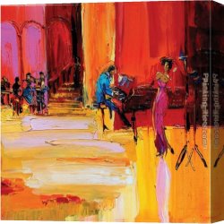 A Soft Place in My Heart Canvas Paintings - From my Heart to Yours by Maya Green