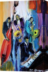 Music of The Soul II Canvas Paintings - Music for the Soul by Maya Green