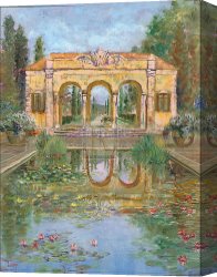 Daphne Canvas Paintings - Temple of Daphne II by Michael Longo