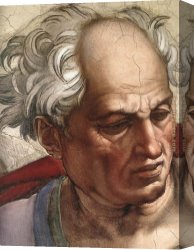 Michelangelo Buonarroti Canvas Paintings - Simoni01 by Michelangelo Buonarroti