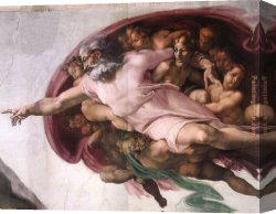 Michelangelo Buonarroti Canvas Paintings - Simoni30 by Michelangelo Buonarroti