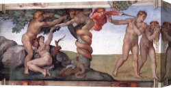 Michelangelo Buonarroti Canvas Paintings - Simoni49 by Michelangelo Buonarroti