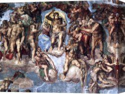 Michelangelo Buonarroti Canvas Paintings - Simoni57 by Michelangelo Buonarroti