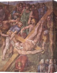 Michelangelo Buonarroti Canvas Paintings - Simoni59 by Michelangelo Buonarroti
