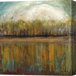 Early Canvas Paintings - Early Days II by Mike Klung