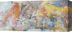 Impasto Canvas Paintings - Aphrodite by Misti Pavlov