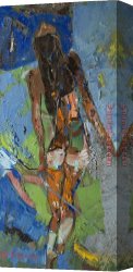Space Canvas Paintings - Space by Misti Pavlov