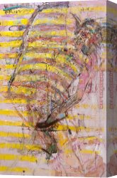 Impasto Canvas Paintings - Sunny Wind II by Misti Pavlov