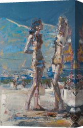 Impasto Canvas Paintings - Talk by Misti Pavlov