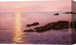 Montllor Canvas Paintings - ANTES DE LA TORMENTA by Navarro Montllor