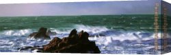 Montllor Canvas Paintings - VIENTO Y ONDAS by Navarro Montllor