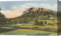 Norman Parkinson Canvas Paintings - Grandad Bluff, La Crosse, Wisconsin by Norman Parkinson