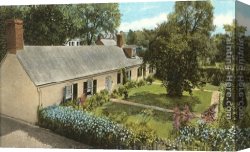 Norman Parkinson Canvas Paintings - James Monroe Law Office, Fredericksburg, Vi by Norman Parkinson