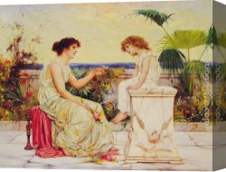 Marshal Ney on Horseback Fighting The Wind Canvas Paintings - The Fighting Butterfly by Oliver Rhys