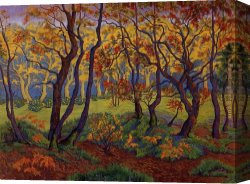 Paul Ranson Canvas Paintings - The Clearing by Paul Ranson
