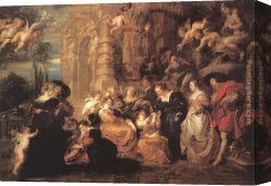 Which One Do You Love Best Canvas Paintings - Garden of Love by Peter Paul Rubens