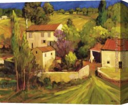 Femme Nue Couchee Canvas Paintings - La Femme en Provence (The Woman in Provence) by Philip Craig