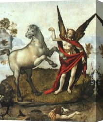Allegory Canvas Paintings - Allegory by Piero di Cosimo
