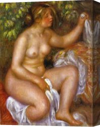 After The Bath 1888 Canvas Paintings - After The Bath by Pierre Auguste Renoir
