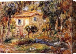 Pierre Canvas Paintings - Landscape by Pierre Auguste Renoir