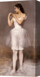 Carrier-belleuse Canvas Paintings - The Ballerina by Pierre Carrier-Belleuse