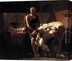 Return Canvas Paintings - The Return of Marcus Sextus by Pierre-Narcisse Guerin