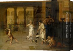 Oliver Canvas Paintings - A Classical Concert by Pierre Oliver Joseph Coomans