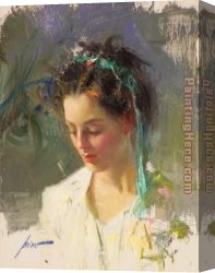 Angel Canvas Paintings - ANGEL by Pino