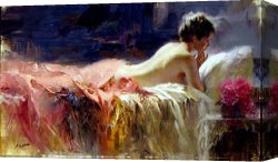 The Light of Peace Canvas Paintings - Soft Light by Pino