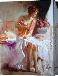 Promise of Spring Canvas Paintings - Spring Flowers by Pino