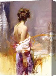 Hunter Mountain, Twilight Canvas Paintings - Twilight by Pino