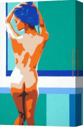 Allegory of Arts Canvas Paintings - why are you still here by Pop art
