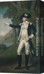 Ralph Canvas Paintings - Marinus Willett by Ralph Earl