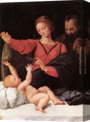 Madonna Canvas Paintings - Madonna of Loreto by Raphael