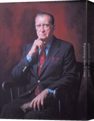 William Trost Richards Canvas Paintings - Dr. J. William Littler by Richard Wheeler Whitney