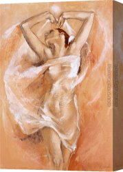 Thoughts Before The Dance Canvas Paintings - The Last Dance by Robert Duval