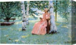 Reverie Canvas Paintings - Reverie by Robert Reid