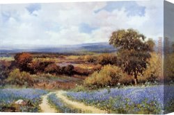 Promise of Spring Canvas Paintings - Texas Spring by Robert Wood