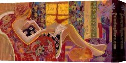 Afternoon Canvas Paintings - Warm Afternoon by Sabzi